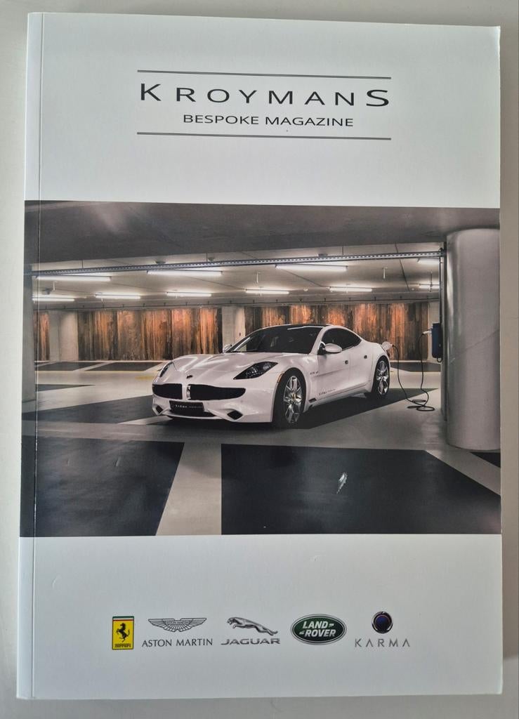 Kroymans Bespoke Magazine - Ferrari, Aston Martin, Jaguar, Ophalen of Verzenden, Zo goed als nieuw, Algemeen
