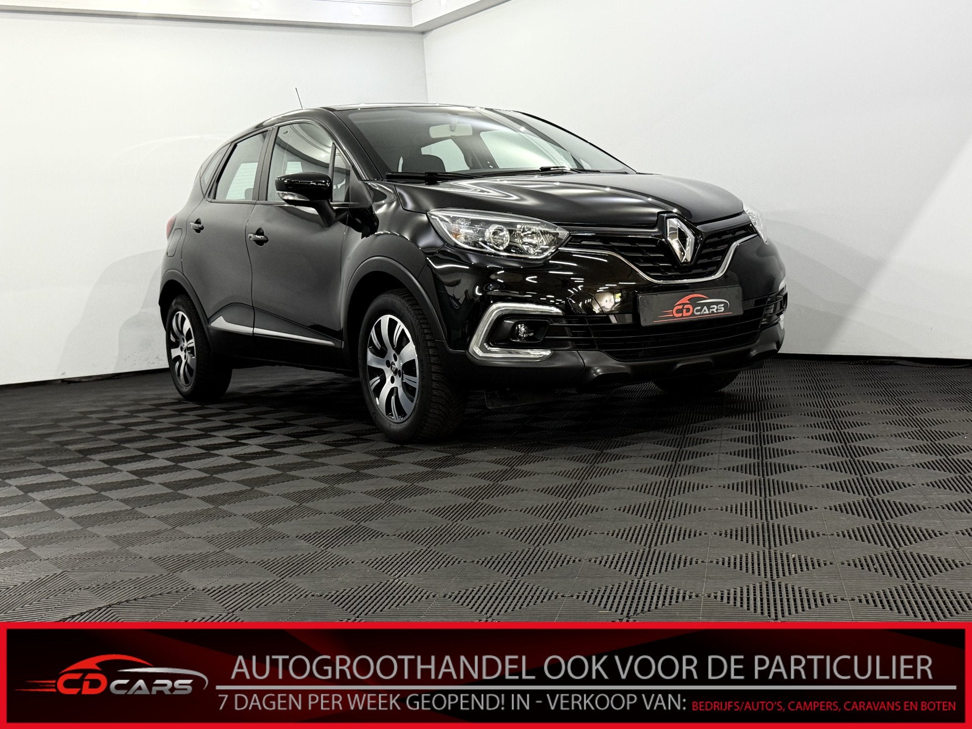 Renault Captur 0.9 TCe Intens Airco, Parkeersensoren, Navi,, Auto's, Voorwielaandrijving, 898 cc, Stof, Gebruikt