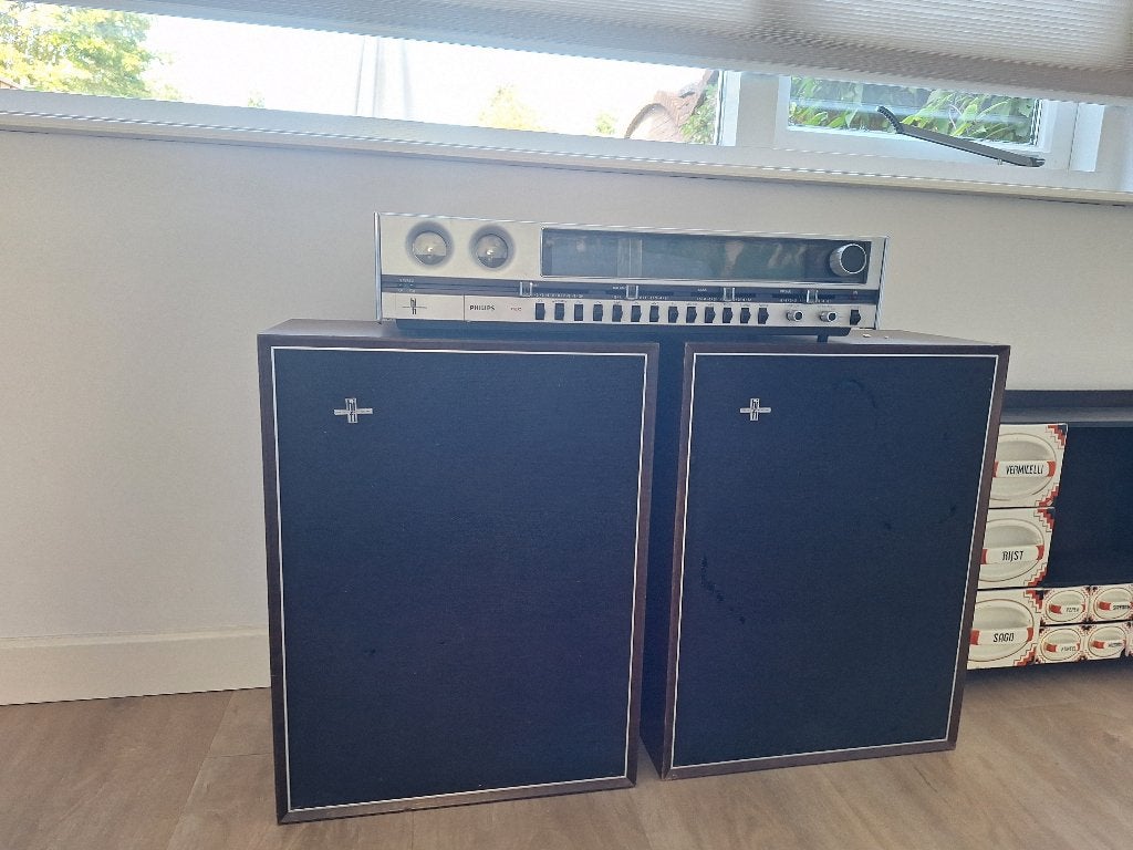 Philips 22RH720 receiver met luidsprekers, Ophalen, Gebruikt, Minder dan 60 watt, Overige merken