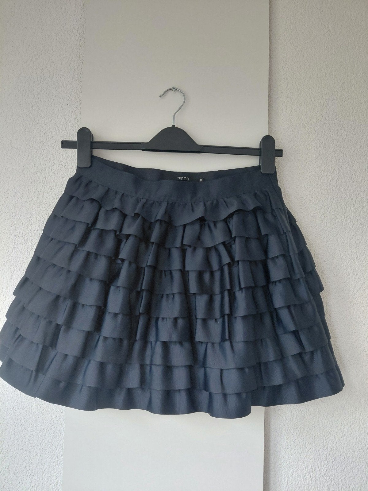 NIKKIE strokenrok 38, Kleding | Dames, Maat 38/40 (M), Blauw, Ophalen of Verzenden, Zo goed als nieuw