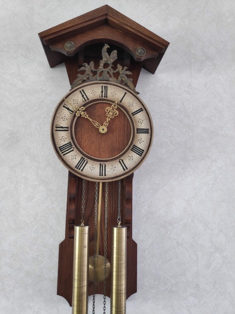 Wandklok, Ophalen