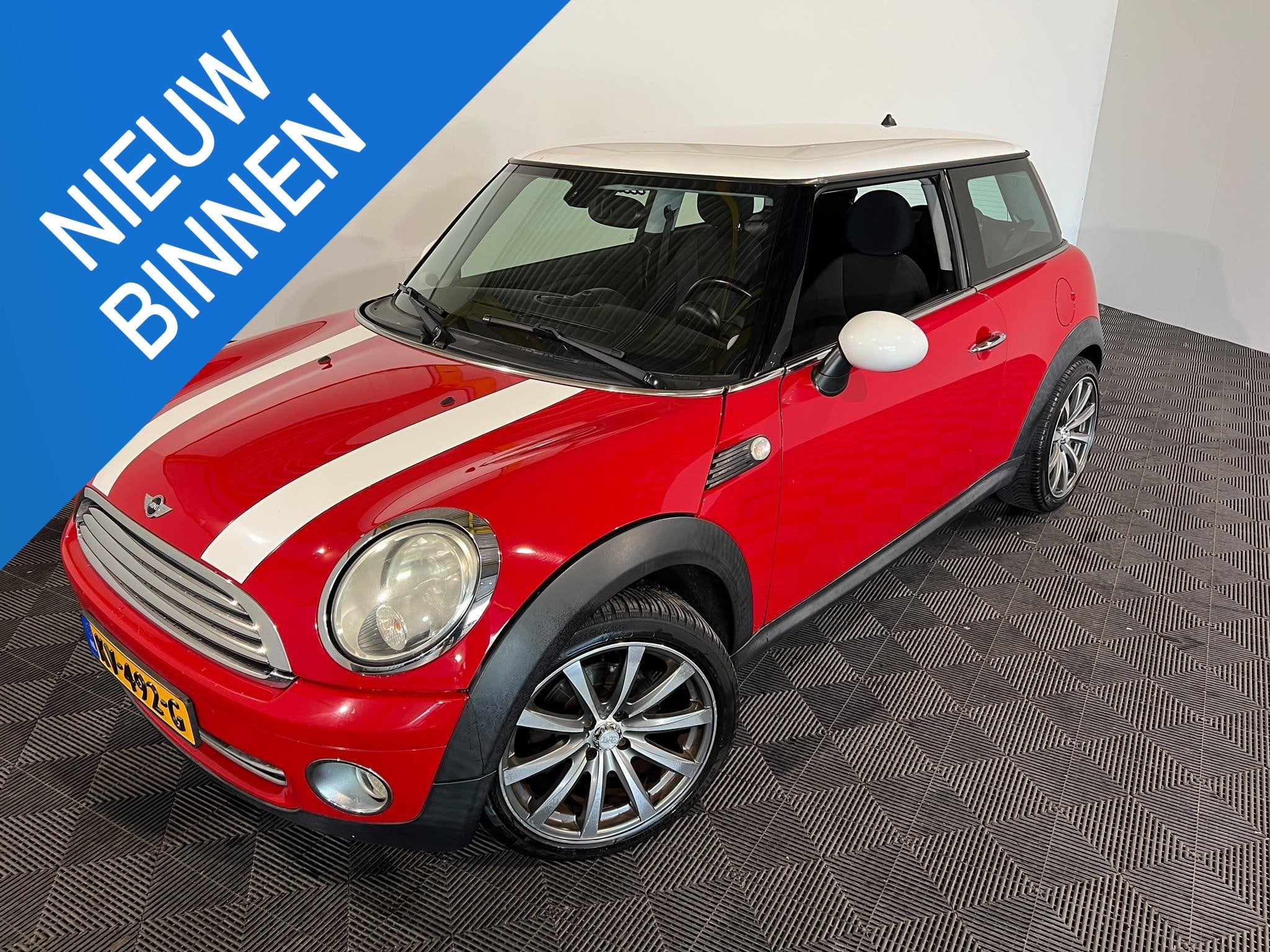 MINI 3-Deurs 1.6 Cooper Pepper, Auto's, Mini, Voorwielaandrijving, Stof, Gebruikt, 4 cilinders
