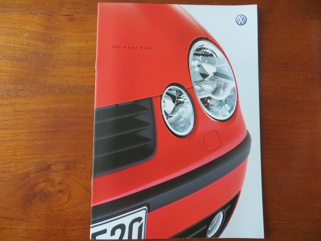 Volkswagen Polo der neue (sept. 2001) + bijlage, Ophalen of Verzenden, Nieuw, Volkswagen