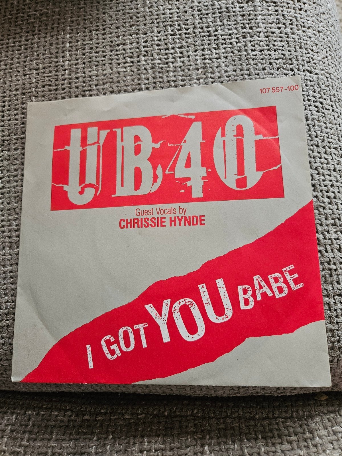 UB40 & Chrissie Hynde - I Got You Babe 7 inch vinyl single, Gebruikt, Originele persing, 7 inch, Ophalen of Verzenden
