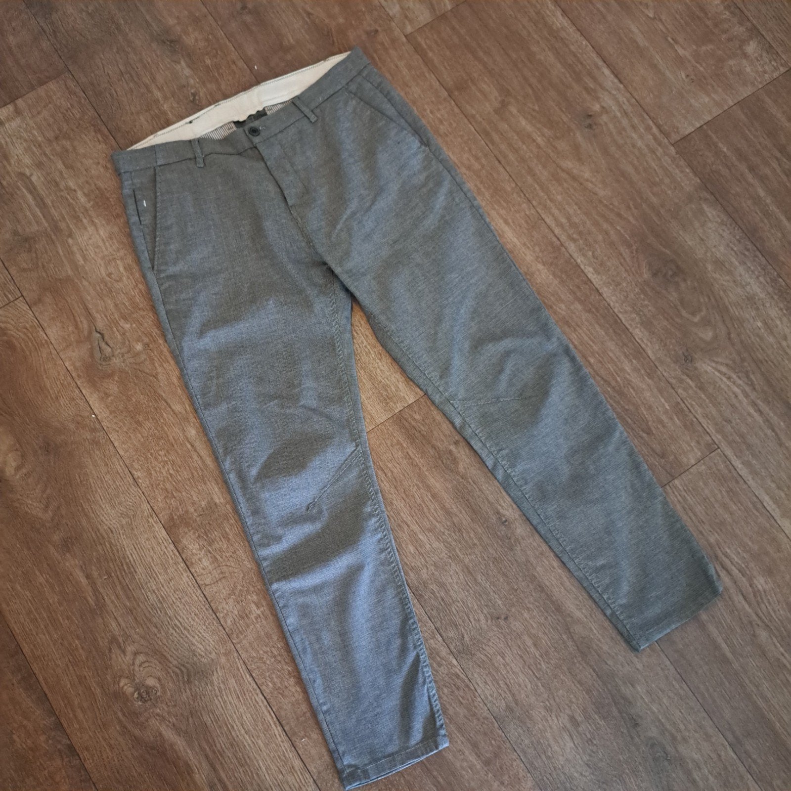 chino bruin mt. 34 of 44, Kleding | Heren, Broeken en Pantalons, Maat 52/54 (L), Bruin, Ophalen of Verzenden, Zo goed als nieuw