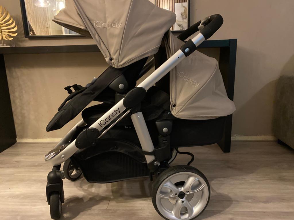 iCandy kinderwagen duo / voor 2 kinderen te koop, Ophalen of Verzenden, Overige merken