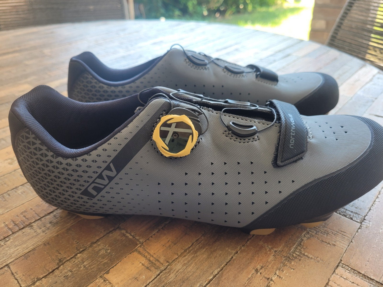 Northwave spinningschoenen maat 44 met Shimano SPD-plaatjes, Ophalen of Verzenden, Zo goed als nieuw