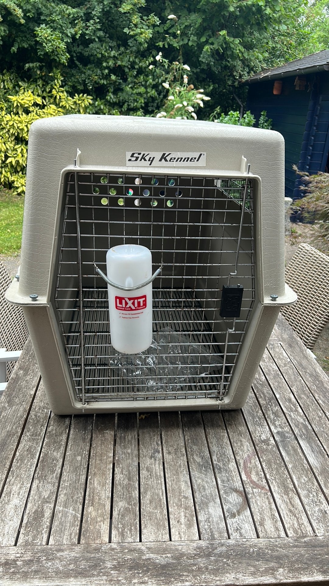 honden bench voor vliegtuig, middelgrote hond, Ophalen, Gebruikt