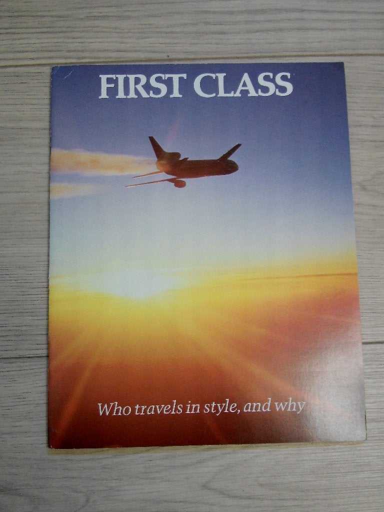 Brochure British Airways Crown First Class, Verzenden, Zo goed als nieuw, Boek of Tijdschrift