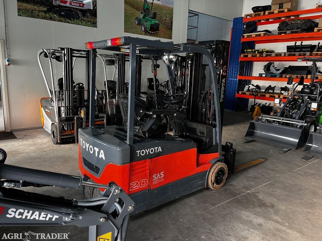 TOYOTA 7FBEF20 Elektrische heftruck, 2 ton, Triplo, Sideshif, -, Niet opgegeven, Ophalen of Verzenden, Niet opgegeven
