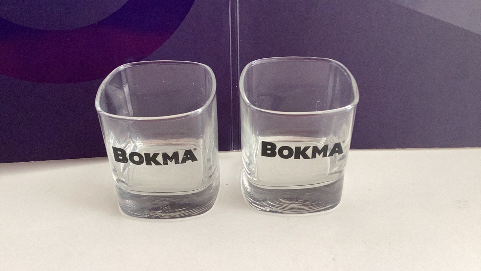 Bokma Jenever Tumblers, Ophalen of Verzenden, Zo goed als nieuw, Gebruiksvoorwerp