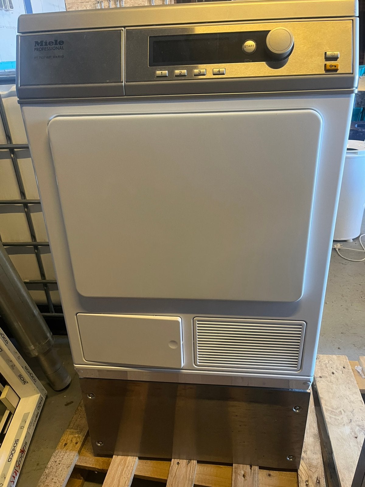 Miele wasdroger, Ophalen, Zo goed als nieuw, Overige typen, 85 tot 90 cm