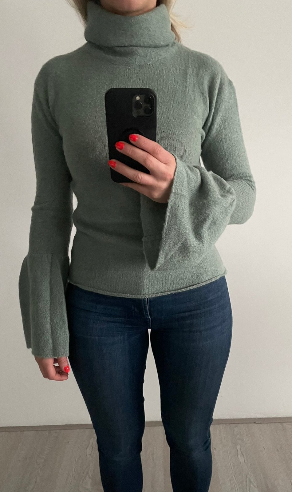 NA-KD coltrui, Kleding | Dames, Ophalen of Verzenden, Zo goed als nieuw, Maat 34 (XS) of kleiner, Groen