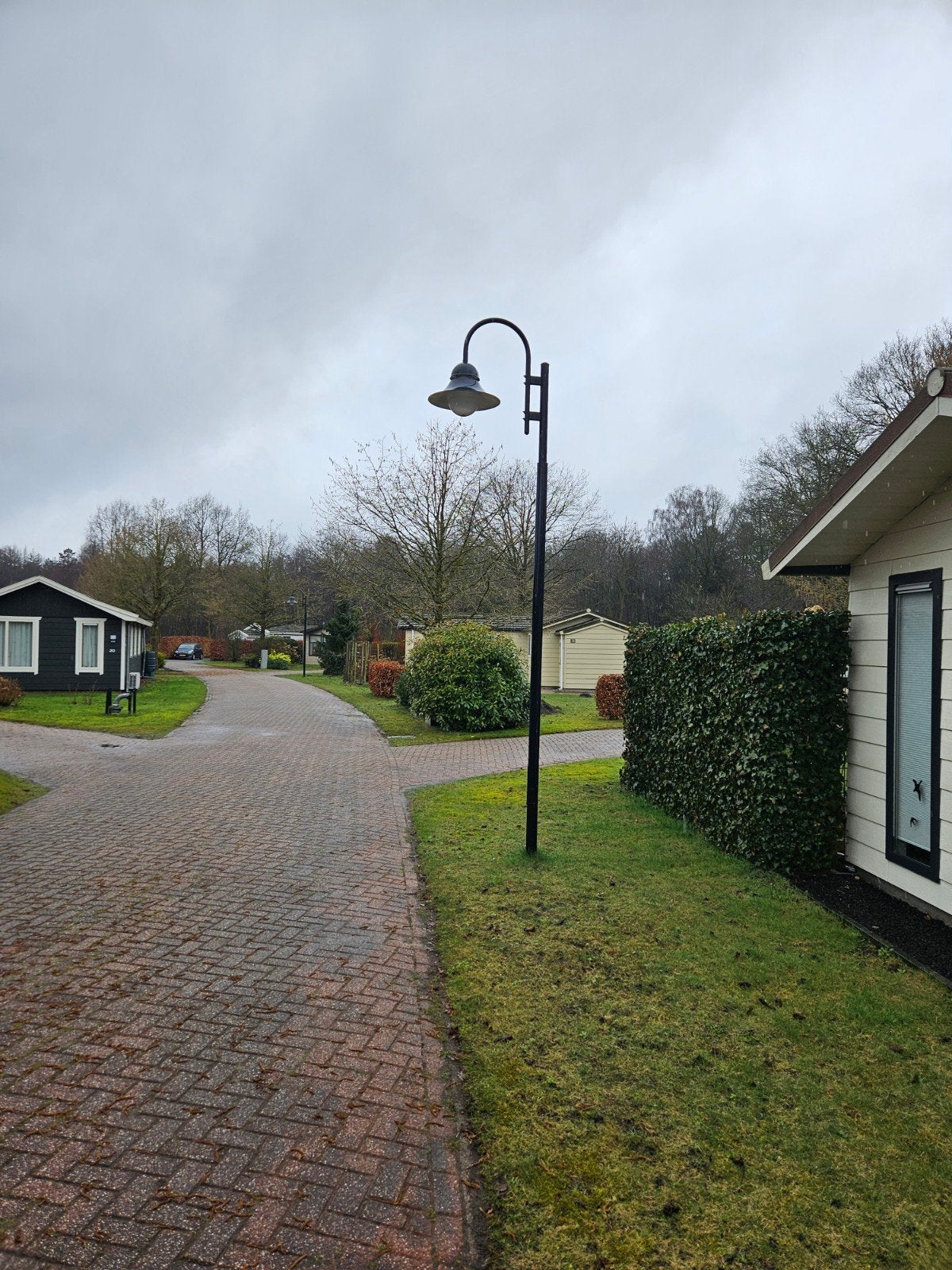 Buitenlamp / Tuinverlichting - Klassiek Design, Ophalen, Gebruikt, Staal, Staande lamp