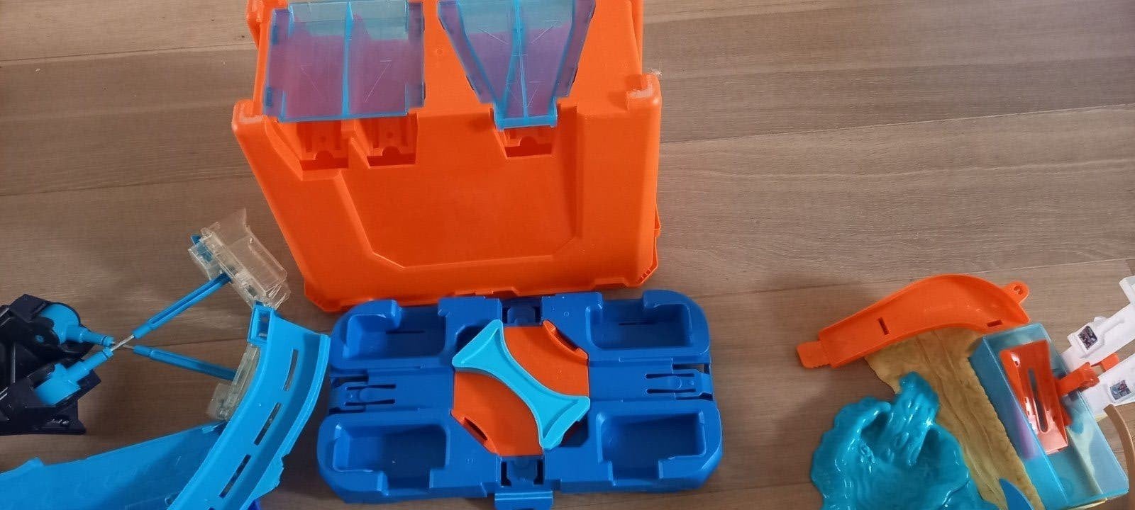 Grote Hot Wheels Racebaan Set met Looping en Auto's, Kinderen en Baby's, Speelgoed | Racebanen, Ophalen, Gebruikt, Hot Wheels