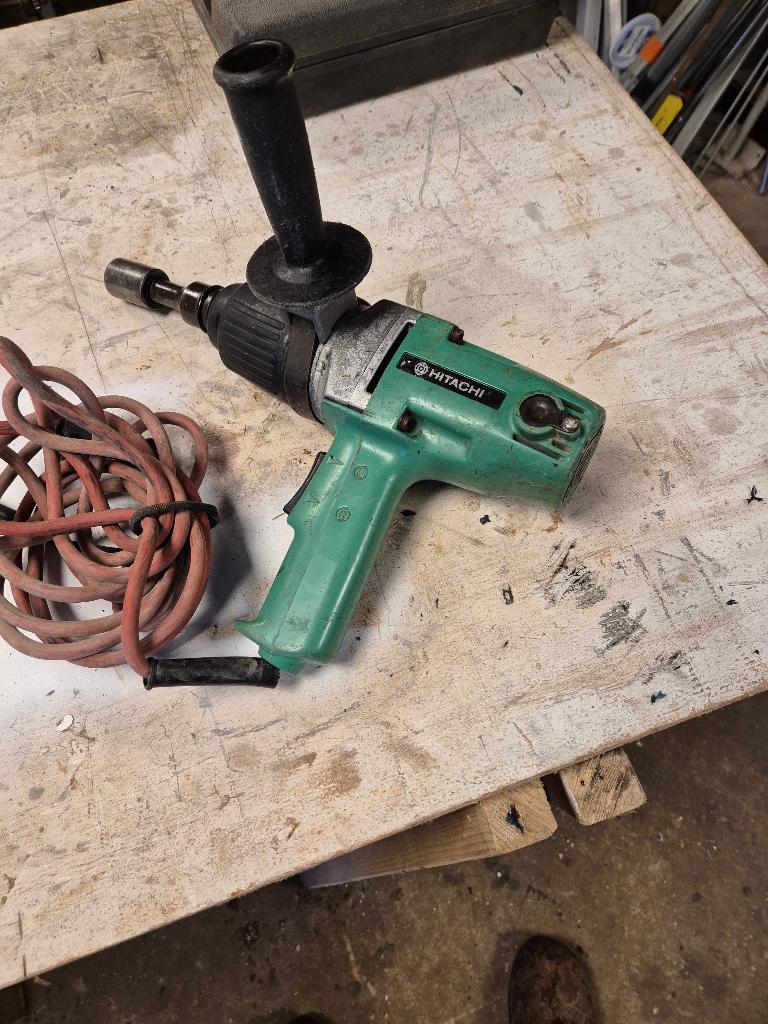 hitachi slagmoer machine, Ophalen, Gebruikt, Boor- en Schroefmachine