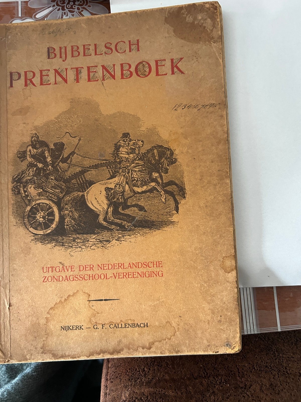 Bijbelsch prentenboek, Ophalen of Verzenden