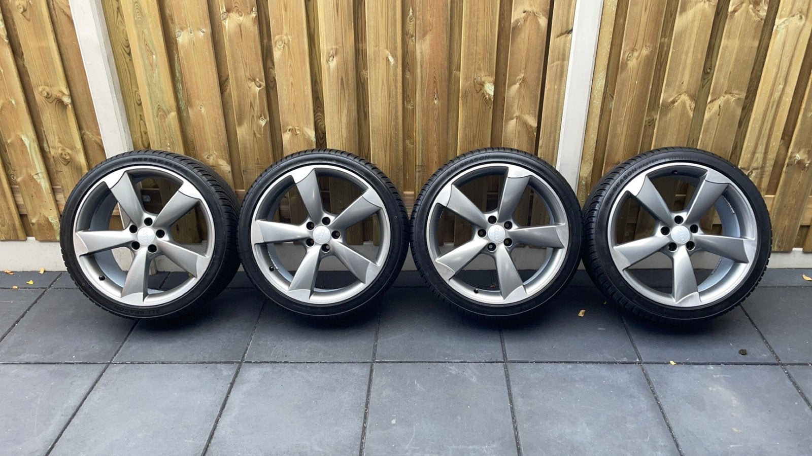 5x112 20inch originele Audi rotor velgen all-season vanden, Ophalen, 255 mm, Banden en Velgen, Nieuw