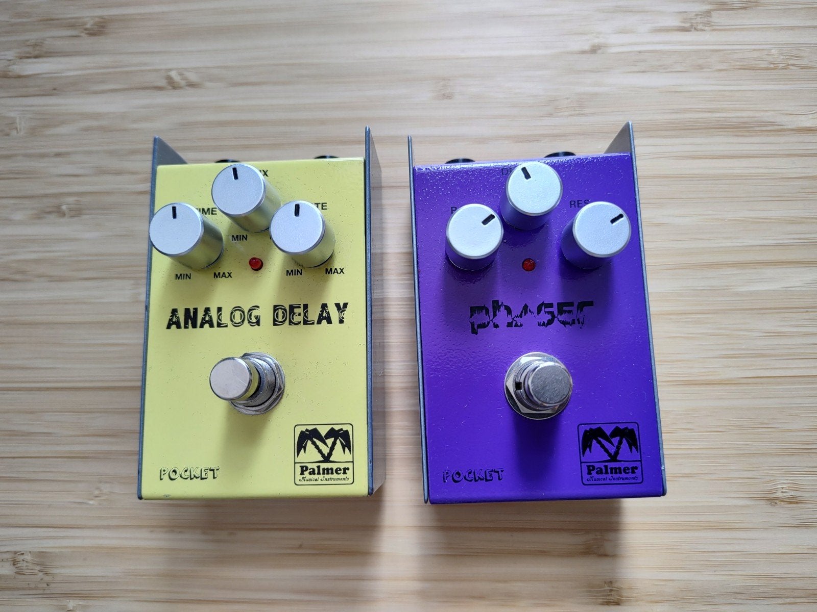 Palmer Pocket Analog Delay & Phaser gitaarpedalen, Ophalen of Verzenden, Zo goed als nieuw, Delay of Echo