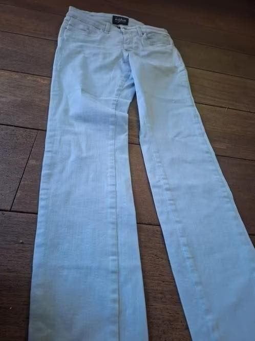Lichtblauwe Straightleg jeans Nickjean maat 36, Ophalen of Verzenden