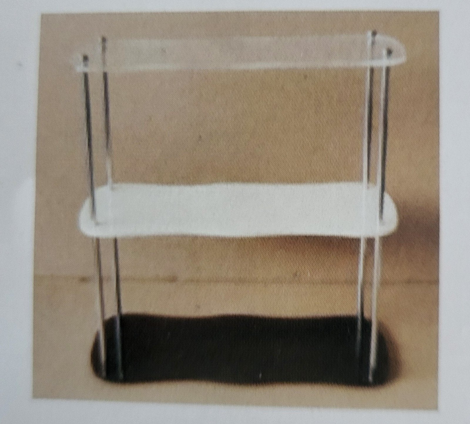 Nieuwe kunststof etagère - 30x12 cm - in doosje, Ophalen of Verzenden