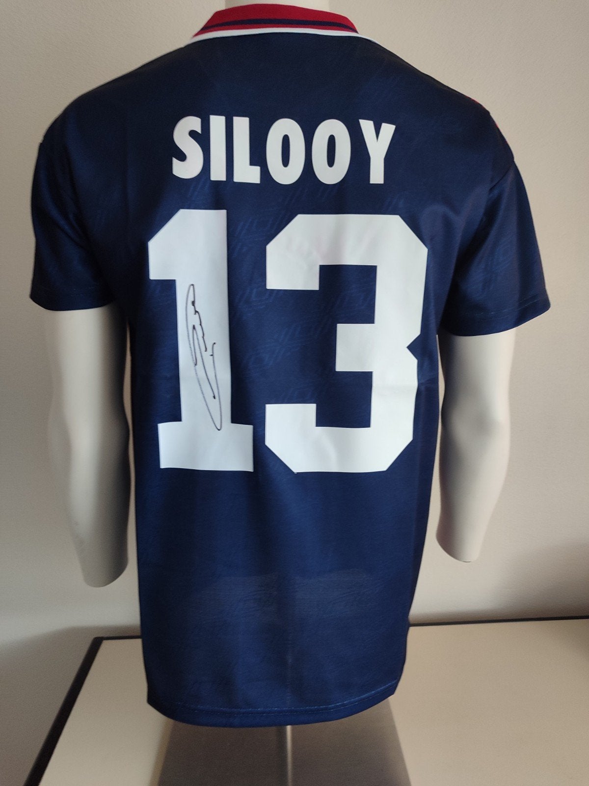 Ajax shirt gesigneerd door Sonny Silooy met coa en fotobewij, Ophalen of Verzenden, Nieuw, Ajax, Shirt