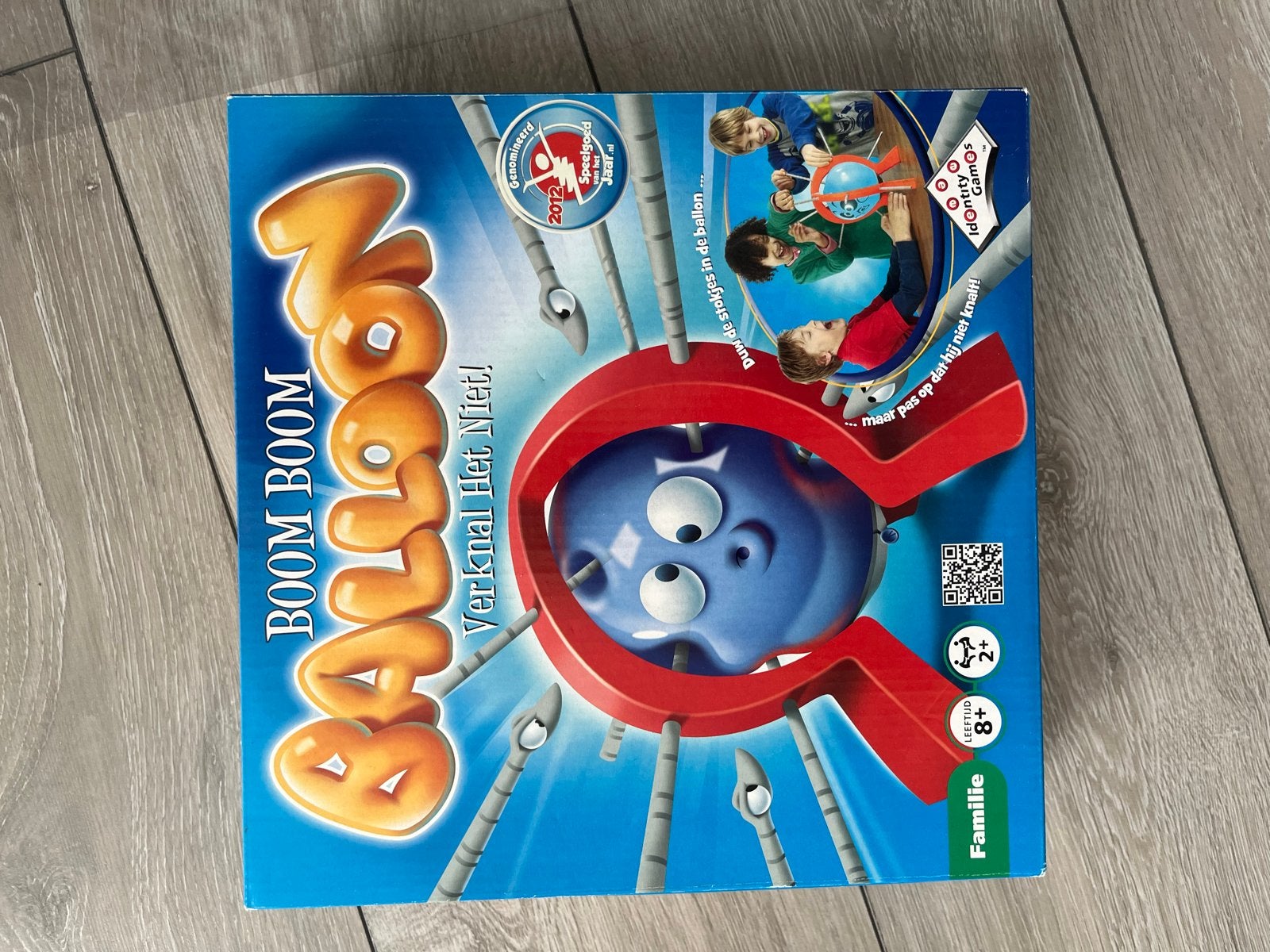 Boom Boom Balloon - Verknal Het Niet! Familiespel, Een of twee spelers, Ophalen of Verzenden, Gebruikt