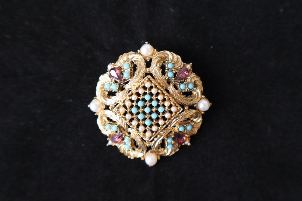 Vintage Sphinx Engeland broche c 1960, Ophalen of Verzenden, Dames, Sphinx