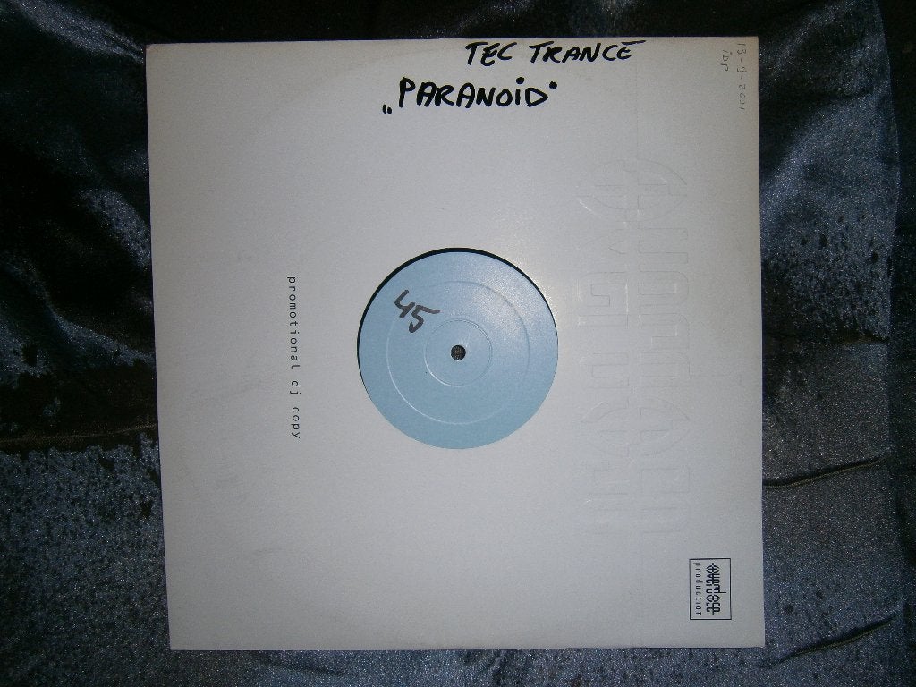 Hypetraxx – Paranoid. 2001. Hard Trance, Techno Trance Promo, Cd's en Dvd's, Ophalen, Gebruikt, Trance, Fotohoes