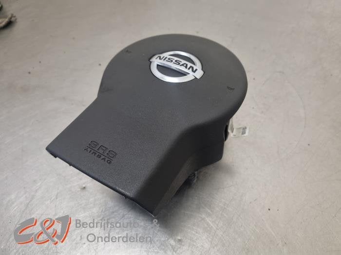 Airbag links (Stuur) van een Nissan Navara, Gebruikt, -, -, Ophalen of Verzenden
