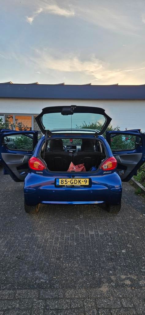 Toyota Aygo 1.0 12V Vvt-i 5DRS MMT 2008 Blauw, Origineel Nederlands, Particulier, Blauw, 998 cc