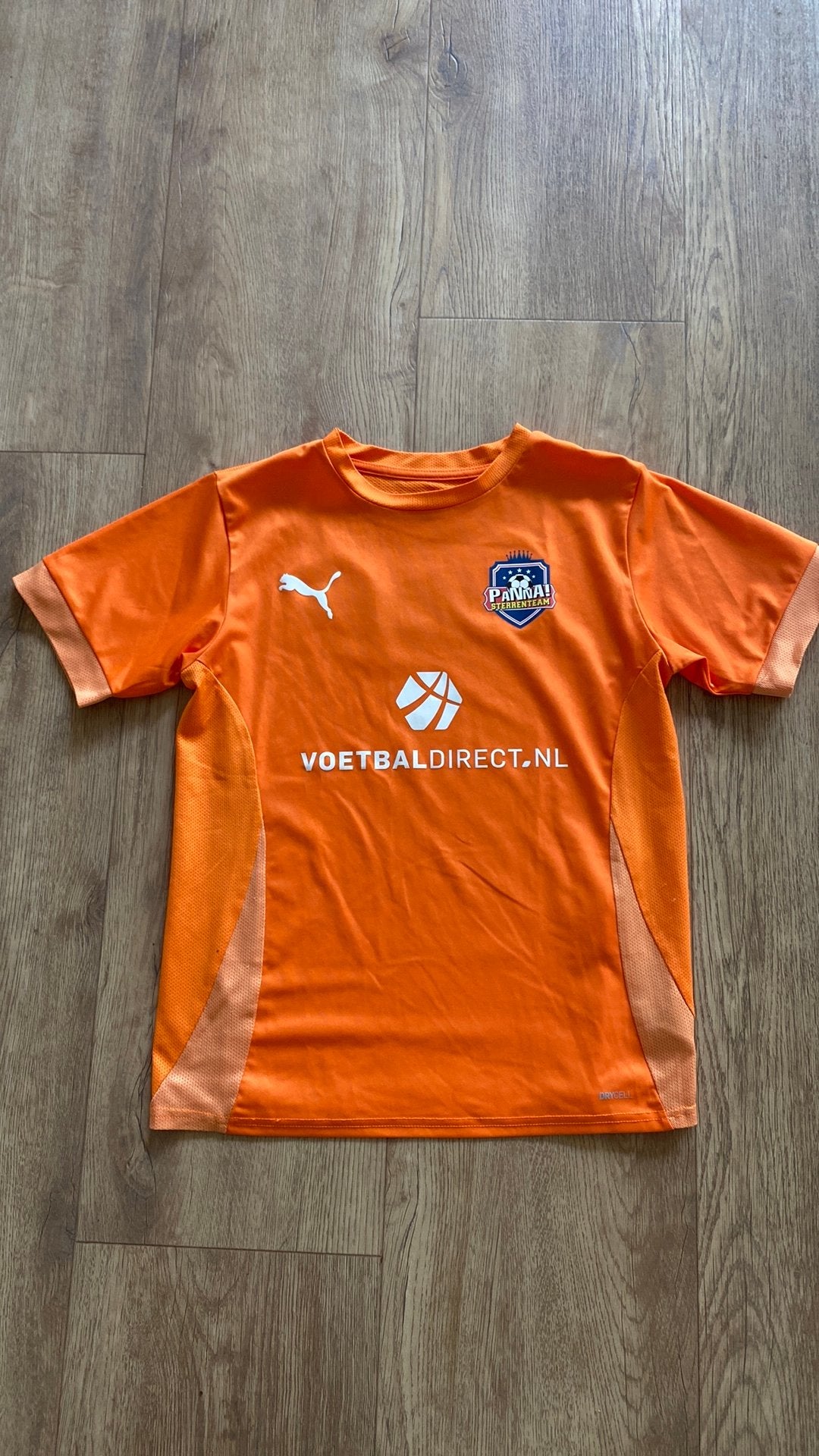 Voetbal shirt oranje! Maat 164, Maat XS of kleiner, Ophalen of Verzenden, Zo goed als nieuw, Shirt