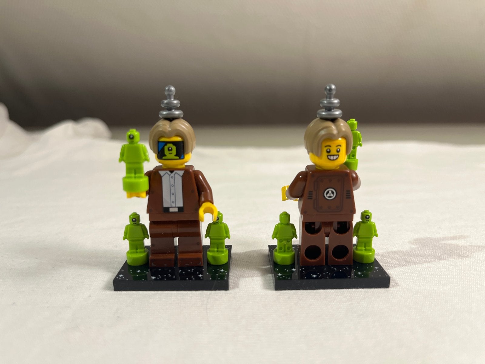 2x Lego Alien Trooper met kleine aliens - serie 26, Ophalen of Verzenden, Nieuw, Overige merken