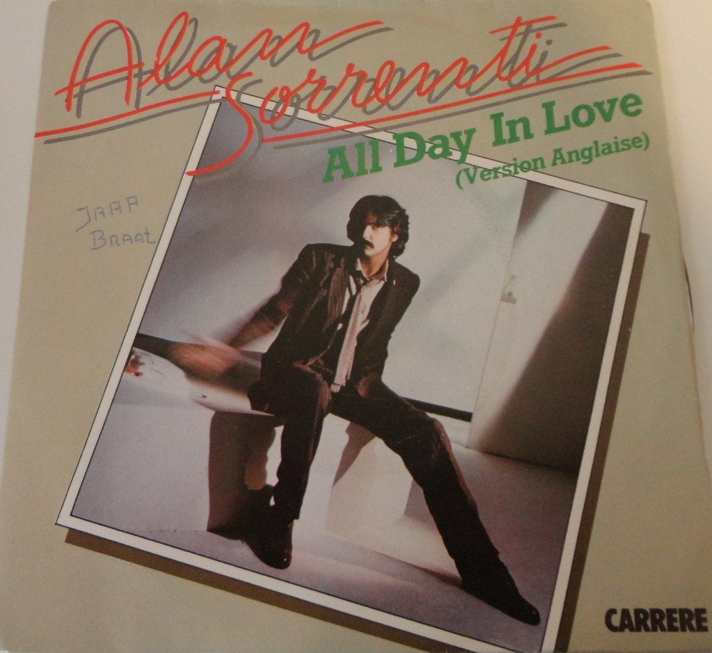 Alan Sorrenti > All day in love, Ophalen of Verzenden, Gebruikt, 7 inch, Pop