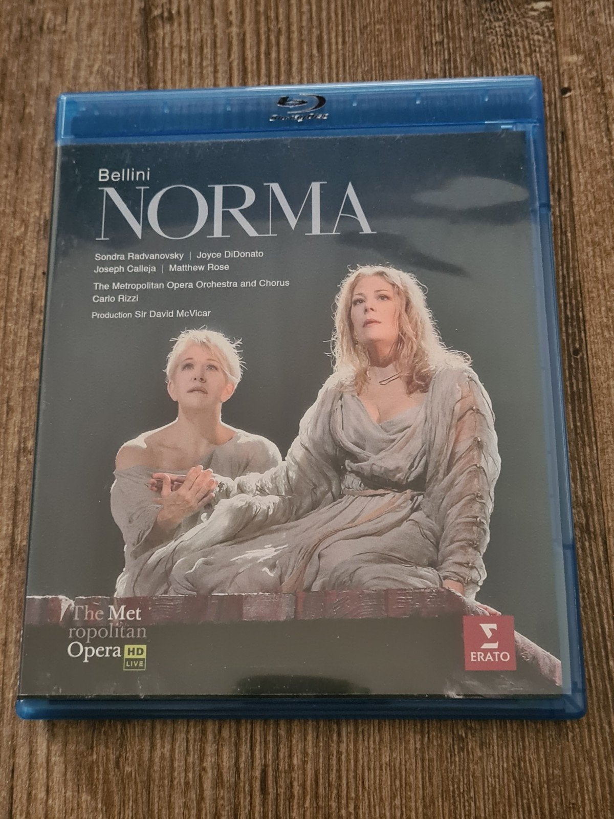 Bellini: Norma - The Metropolitan Opera Blu-ray, Inclusief extra's, Alle leeftijden, Spaans, Concert