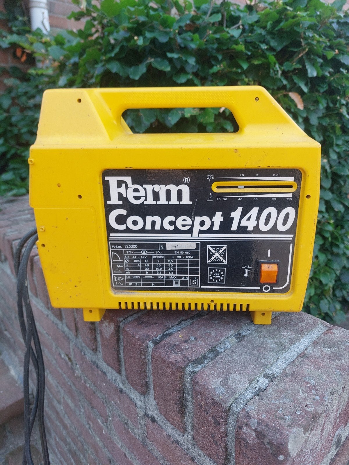 Ferm lasapparaat te koop, Ophalen, Gebruikt, Elektroden