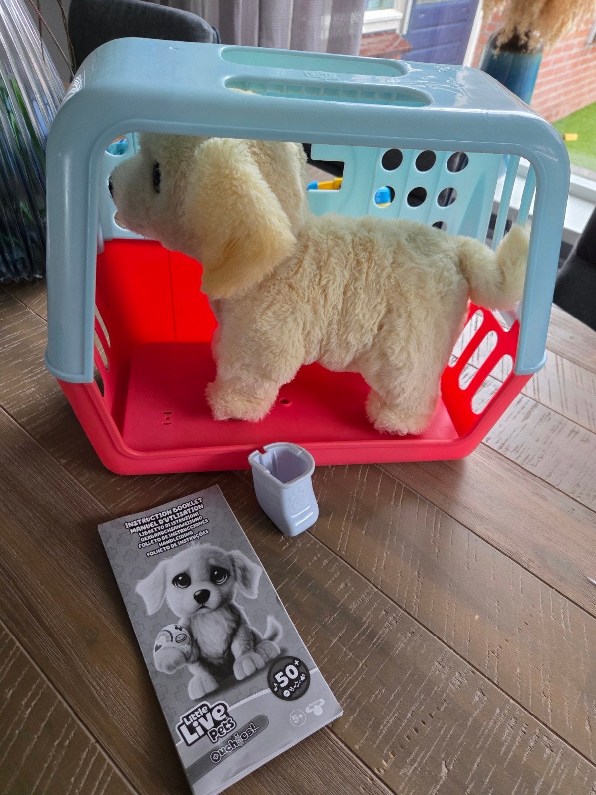 Little Live Pets Ouchies Puppy Cooper Interactieve Knuffel, Ophalen of Verzenden, Zo goed als nieuw, Jongen of Meisje