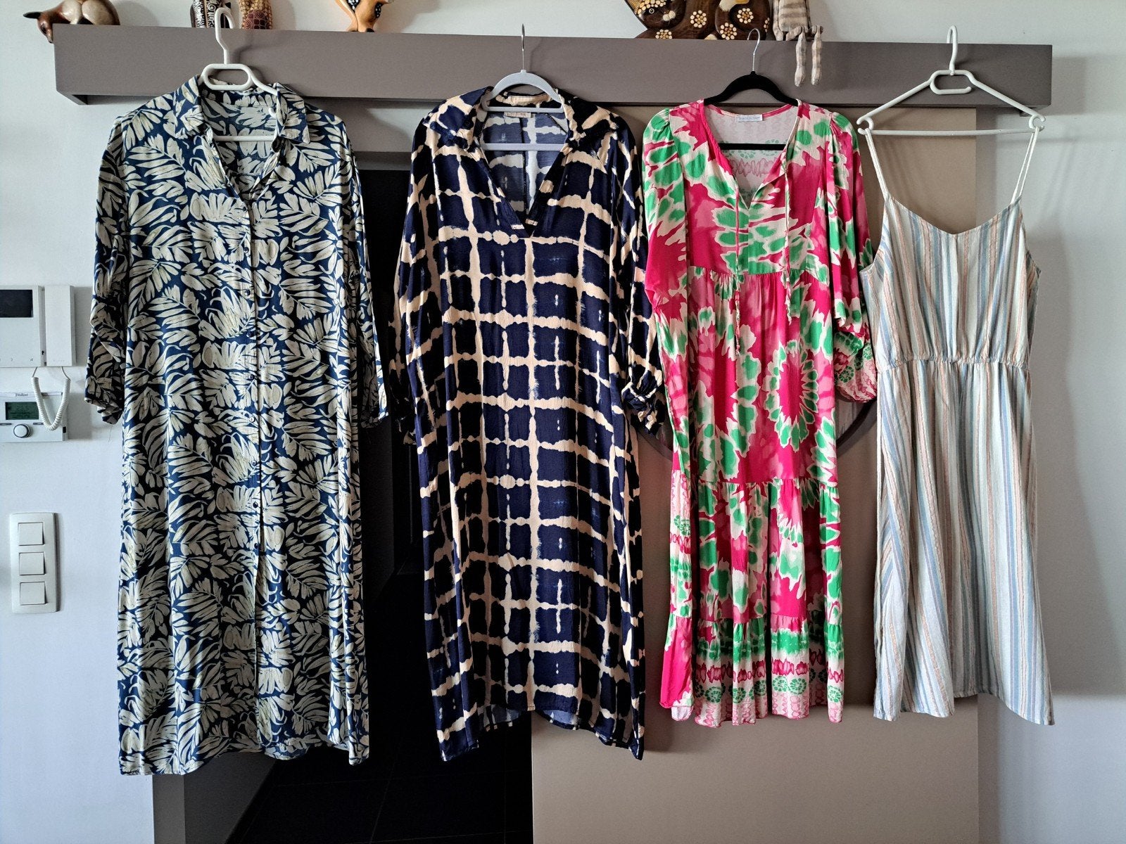 Maxi jurk, kleurrijk,  boho, XL, Ophalen of Verzenden, Zo goed als nieuw, Maat 46/48 (XL) of groter, Onder de knie