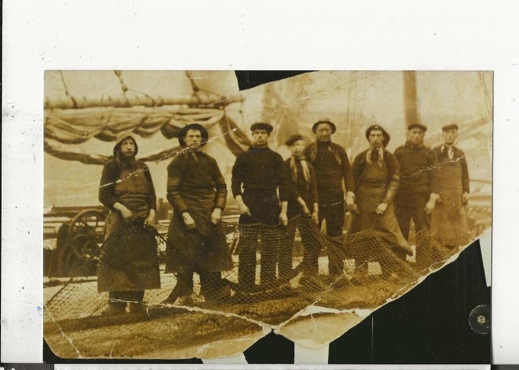 Scheveningen Zeillogger Koelemans Beijnen Sch 250 vd Toorn, Ophalen of Verzenden, Voor 1920, Ongelopen, Zuid-Holland