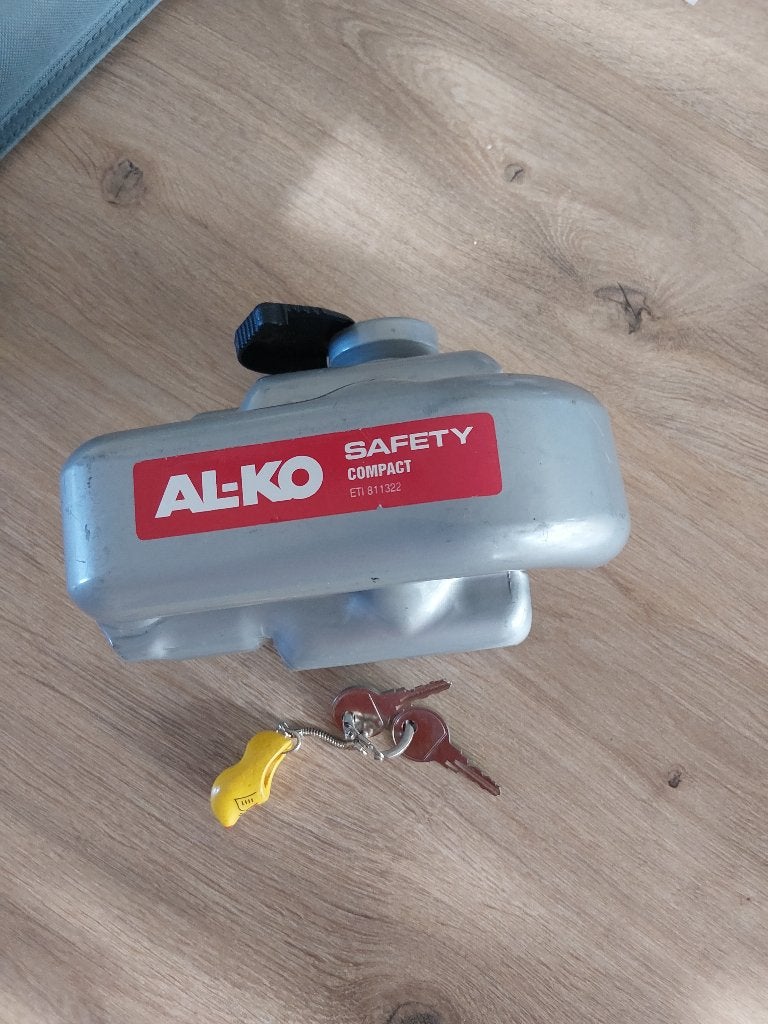 AL-KO Safety Compact Disselvergrendeling met sleutels, Caravans en Kamperen, Ophalen of Verzenden, Gebruikt