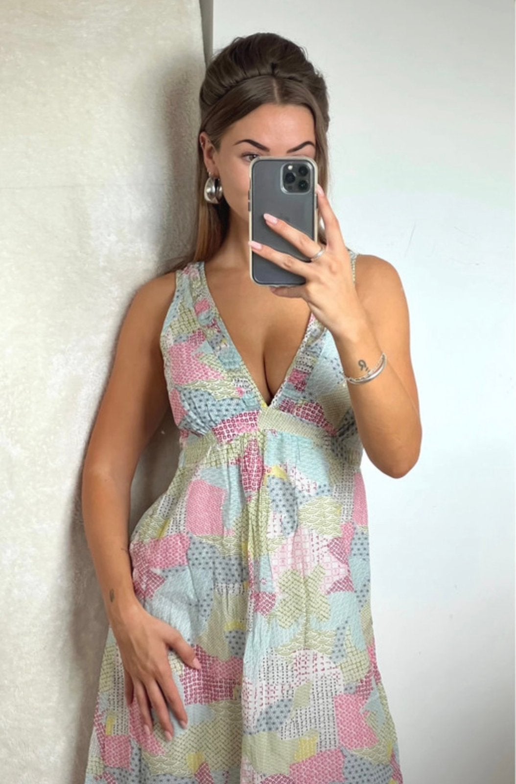 White stuff maxi dress, Verzenden, Zo goed als nieuw, Maat 42/44 (L), Onder de knie