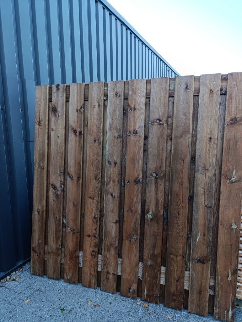 Bruin Geïmpregneerd Grenen Schuttingpaneel 180 x 180 cm, Tuin en Terras, Schuttingen, Ophalen, 1 tot 2 meter, Minder dan 3 meter