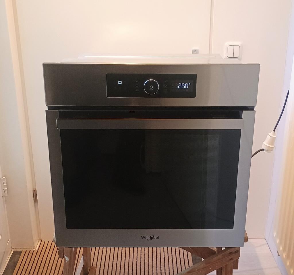 Whirlpool 6th Sense inbouw heteluchtoven AKZ 6220 IX FXZM6, Witgoed en Apparatuur, Ovens, 45 tot 60 cm, Gebruikt, Verzenden, Oven met grill