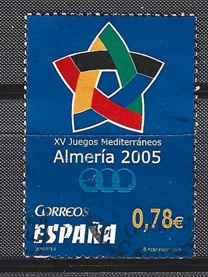 Sp 289 - 2005 - Spanje/10e Jeugdspelen, Postzegels en Munten, Postzegels | Europa | Spanje, Verzenden, Gestempeld