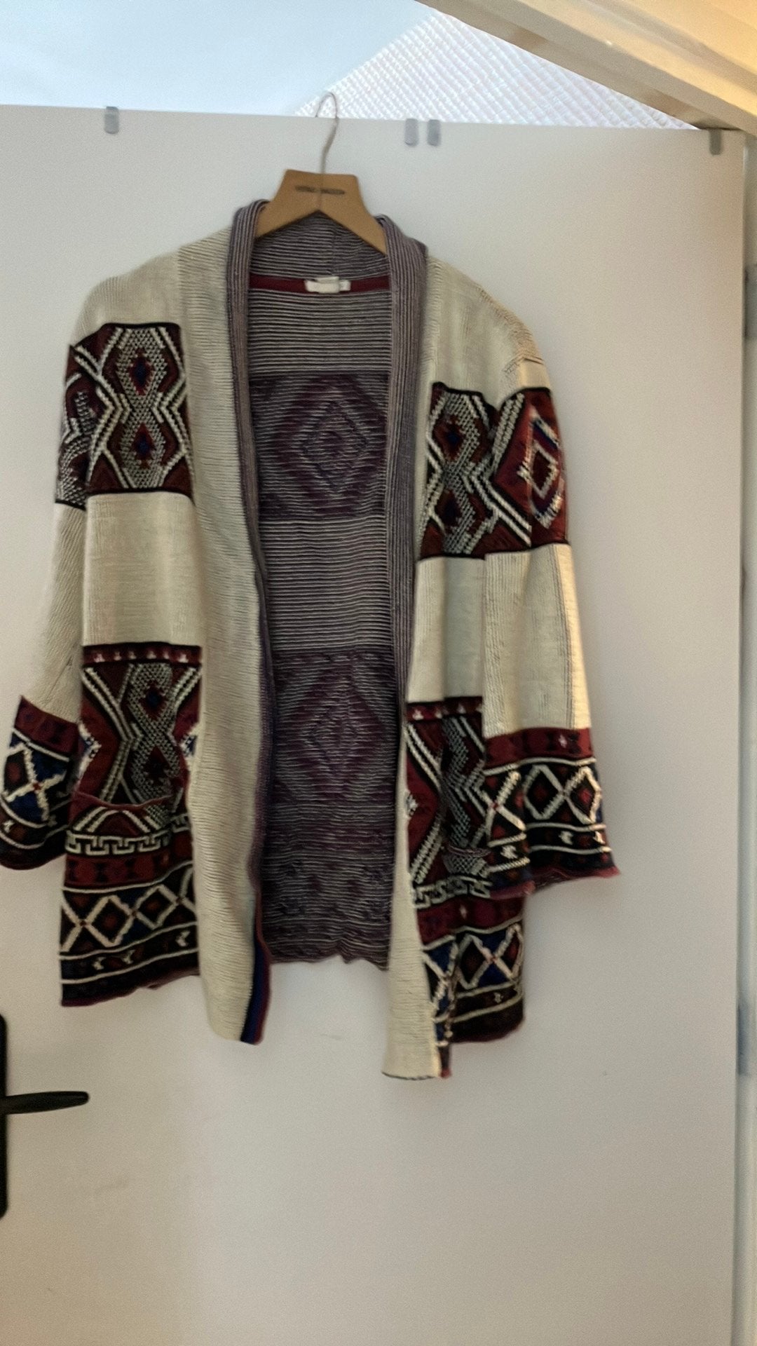 Prachtig winter vest grotendeels katoen boho S/M, Kleding | Dames, Ophalen of Verzenden, Zo goed als nieuw