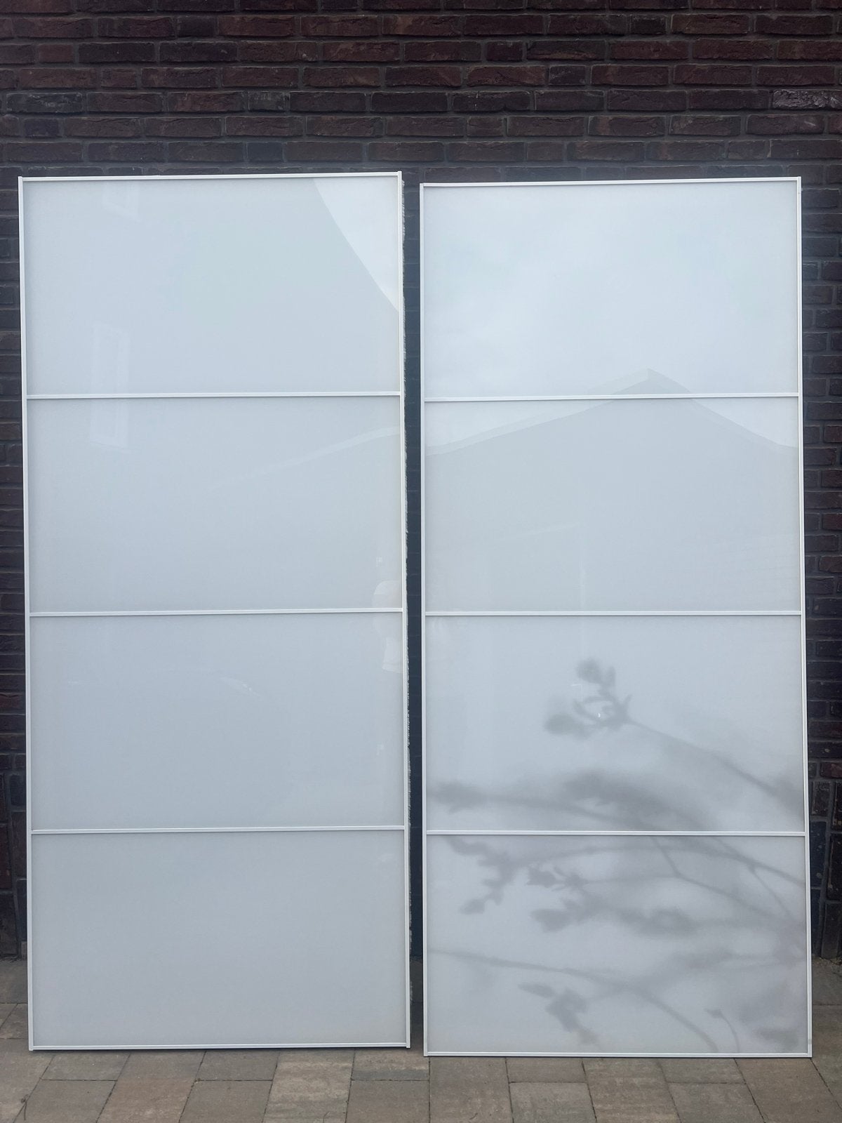 Set van 2 schuifdeuren voor Ikea Pax kast, Ophalen, 200 cm of meer, 50 tot 100 cm, Zo goed als nieuw