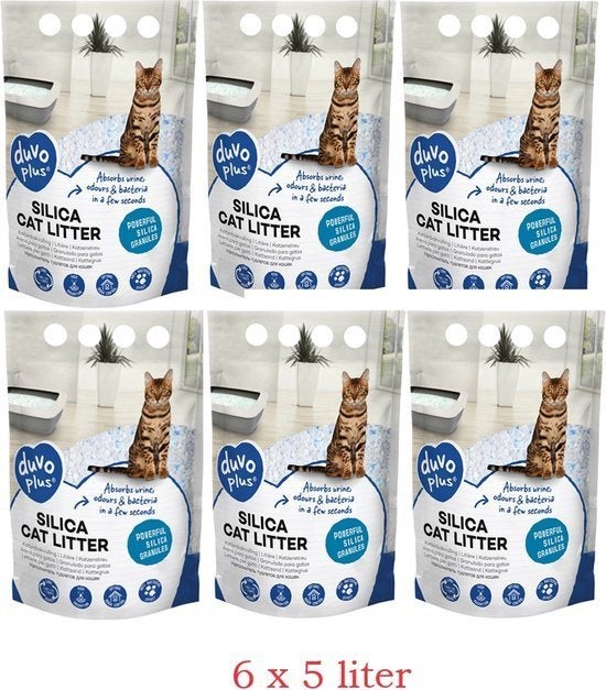kattenbakvulling silica silica kattenbakvulling, silica gel, Verzenden, Nieuw, Gesloten