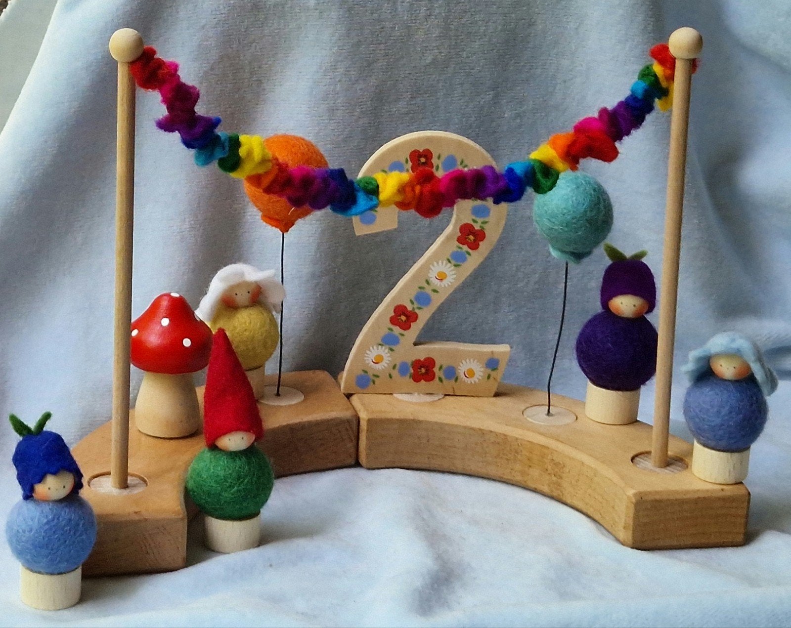 Regenboog Slinger voor de jaarring van Grimms bijvoorbeeld, Verzenden, Nieuw, Figuurtje(s)