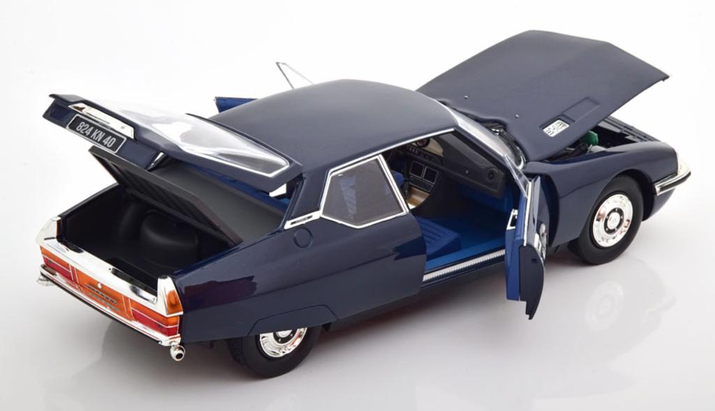 Citroen SM 1972 Orient blauw schaal 1/18 NOREV ref. 181732, Verzenden, Nieuw, Auto, Norev