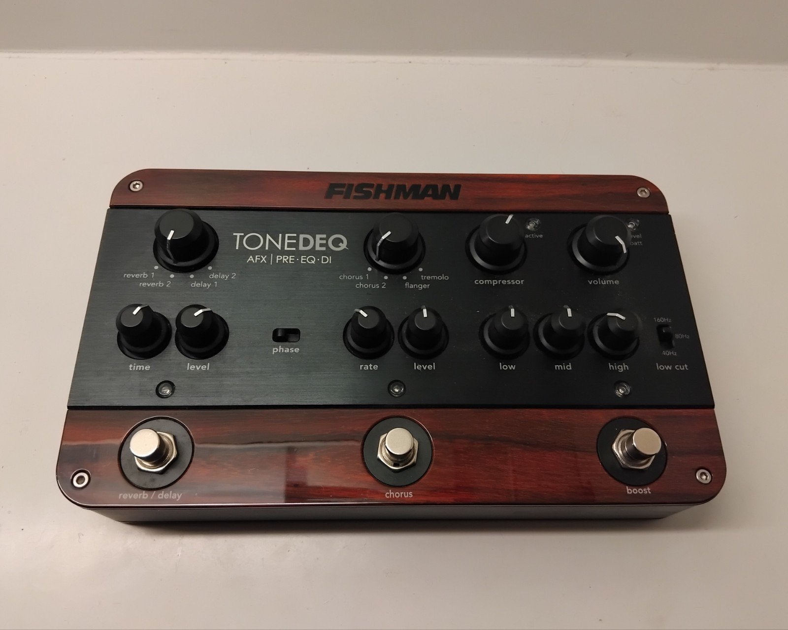 Fishman ToneDEQ AFX PreAmp / EQ / DI – Nieuwstaat!, Ophalen of Verzenden, Zo goed als nieuw, Compressor